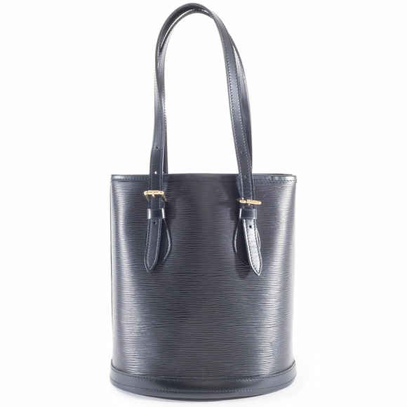 LOUIS VUITTON Handbags - Louis Vuitton Bucket PM Shoulder Bag M58992 Epi Leather Noir Women's Special ...